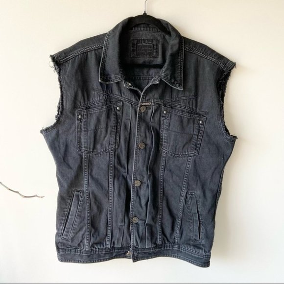 Marithe Francois Girbaud Other - Marithé + François Girbaud Le Jean Moto Denim Vest
